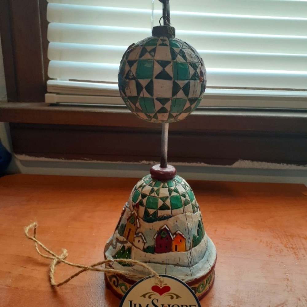 Jim Shore Heartwood Creek Cardinal Candleholder